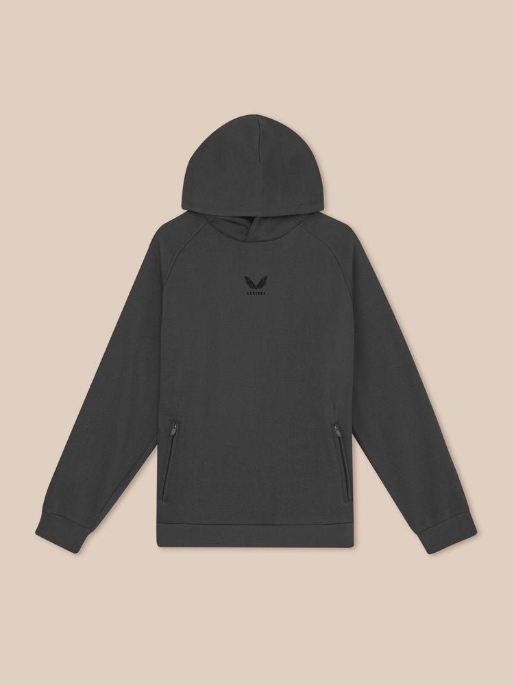 Hombre Adapt Cotton Fleece Sudadera de Manga Larga con Capucha - Gunmetal