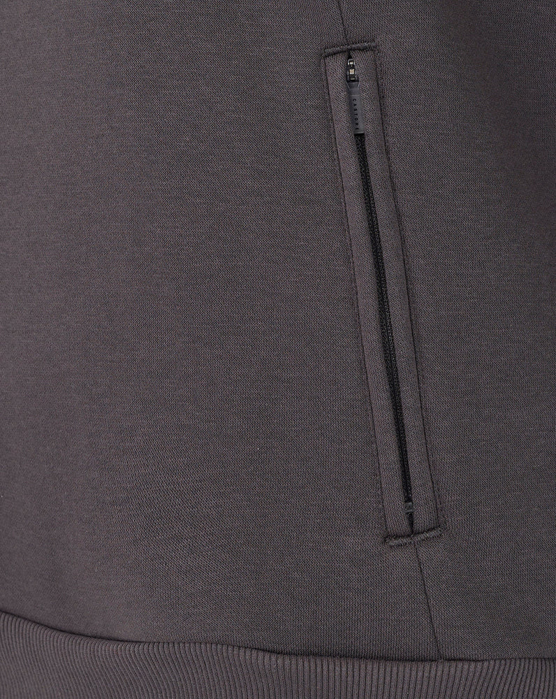 Hombre Adapt Cotton Fleece Sudadera de Manga Larga con Capucha - Gunmetal