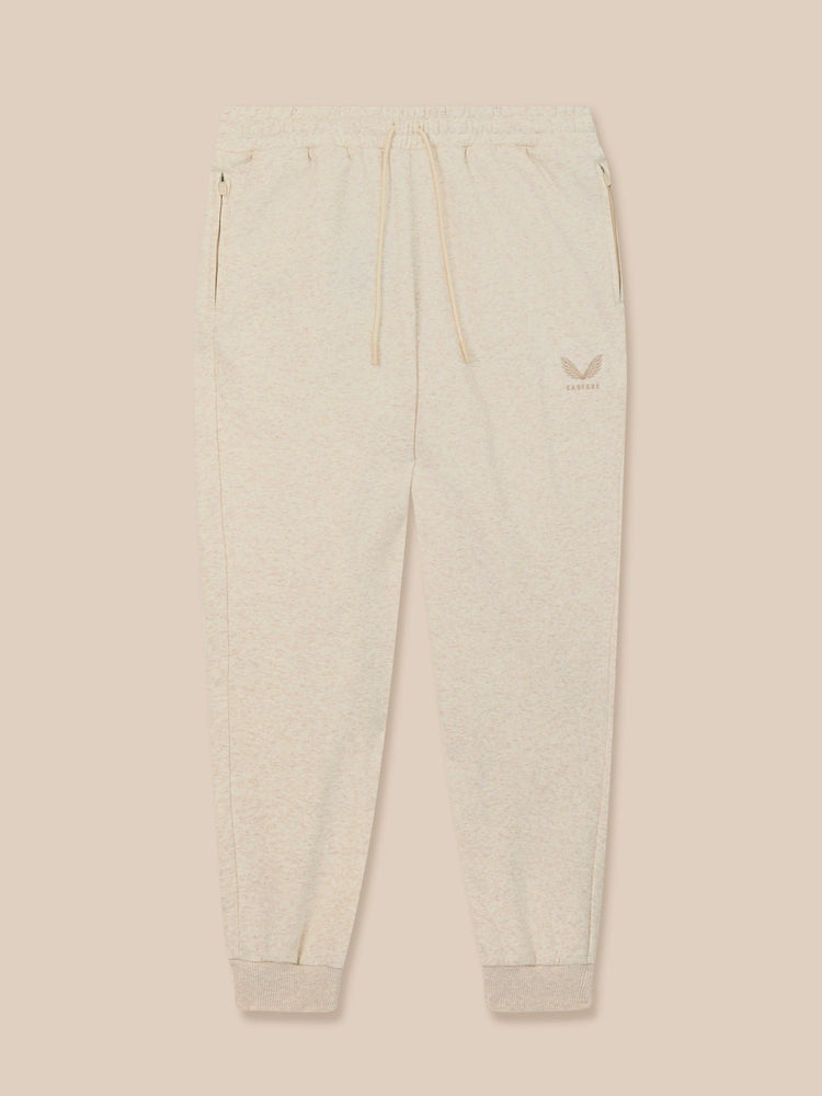 Hombre Adapt Cotton Fleece Joggers - Oatmeal Marl