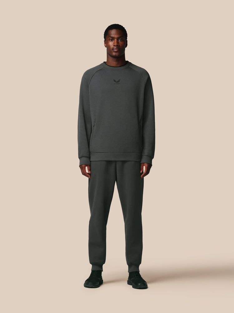 Hombre Adapt Cotton Fleece Joggers - Gunmetal