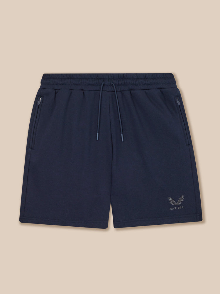 Hombre Adapt Cotton Fleece Pantalón Corto - Azul Marino