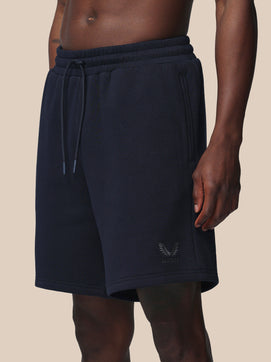 Hombre Adapt Cotton Fleece Pantalón Corto - Azul Marino