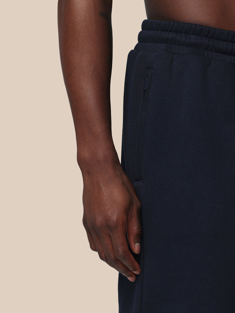 Hombre Adapt Cotton Fleece Pantalón Corto - Azul Marino