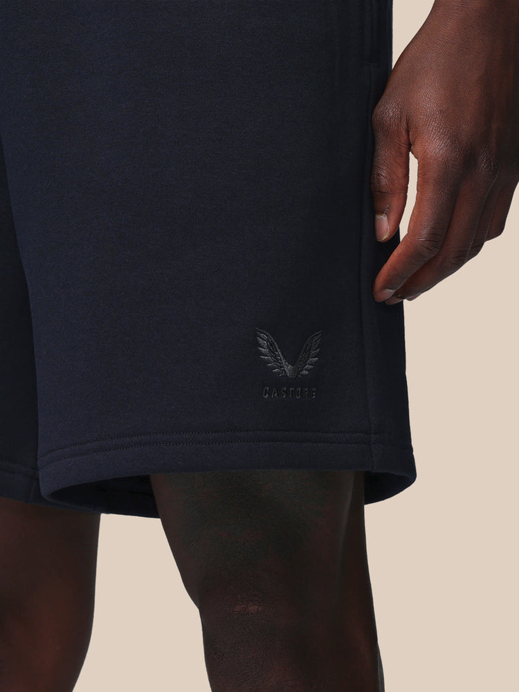 Hombre Adapt Cotton Fleece Pantalón Corto - Azul Marino