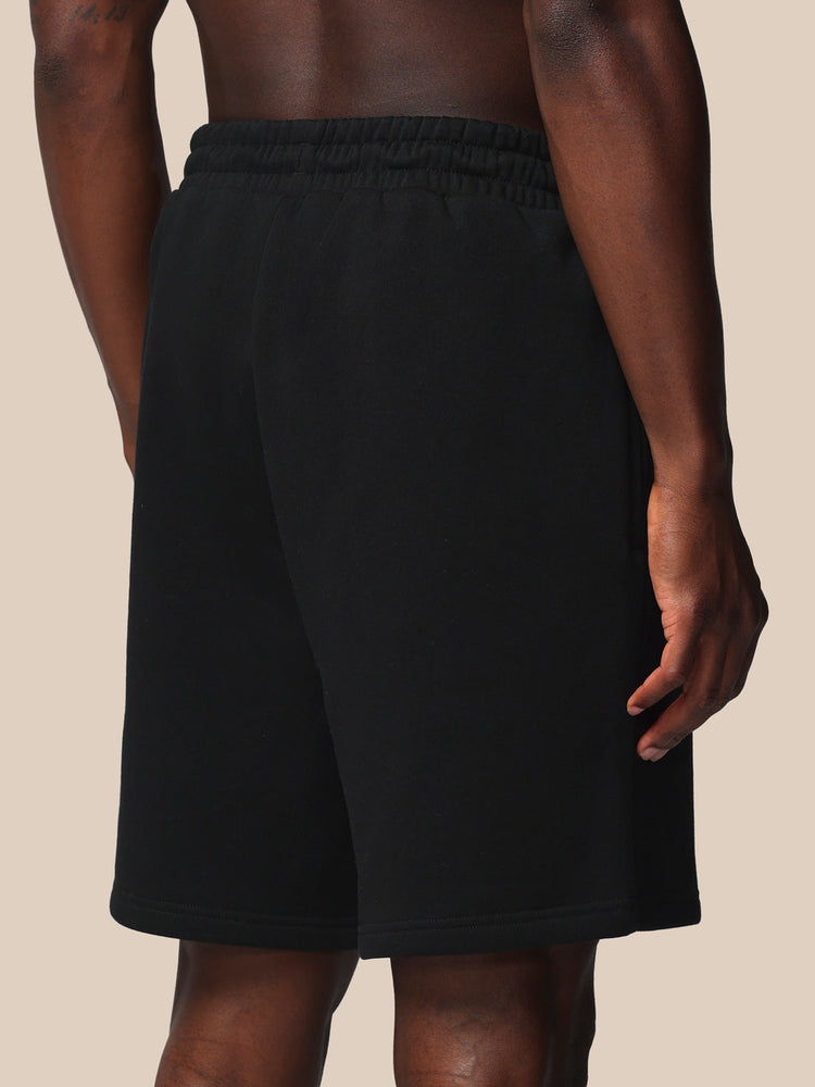 Hombre Adapt Cotton Fleece Pantalón Corto - Negro