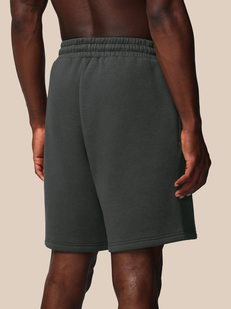 Hombre Adapt Cotton Fleece Pantalón Corto - Gunmetal