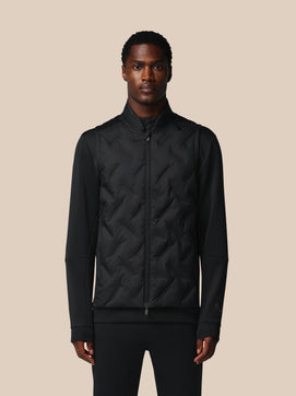 Hombre Flex Hybrid Chaleco - Negro