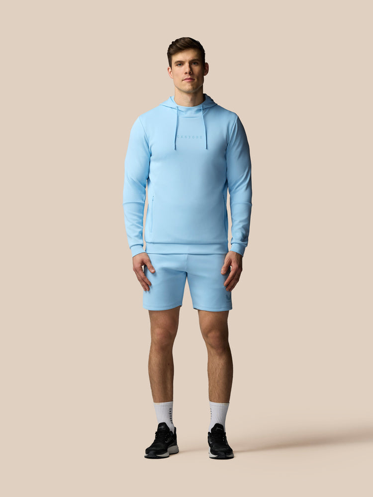 Hombre Flex Sudadera de Manga Larga con Capucha - Sky Azul