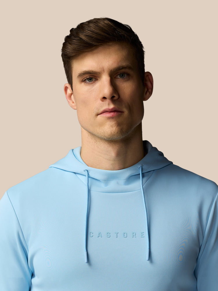 Hombre Flex Sudadera de Manga Larga con Capucha - Sky Azul