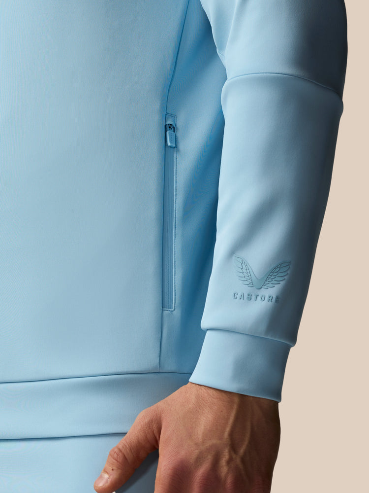 Hombre Flex Sudadera de Manga Larga con Capucha - Sky Azul