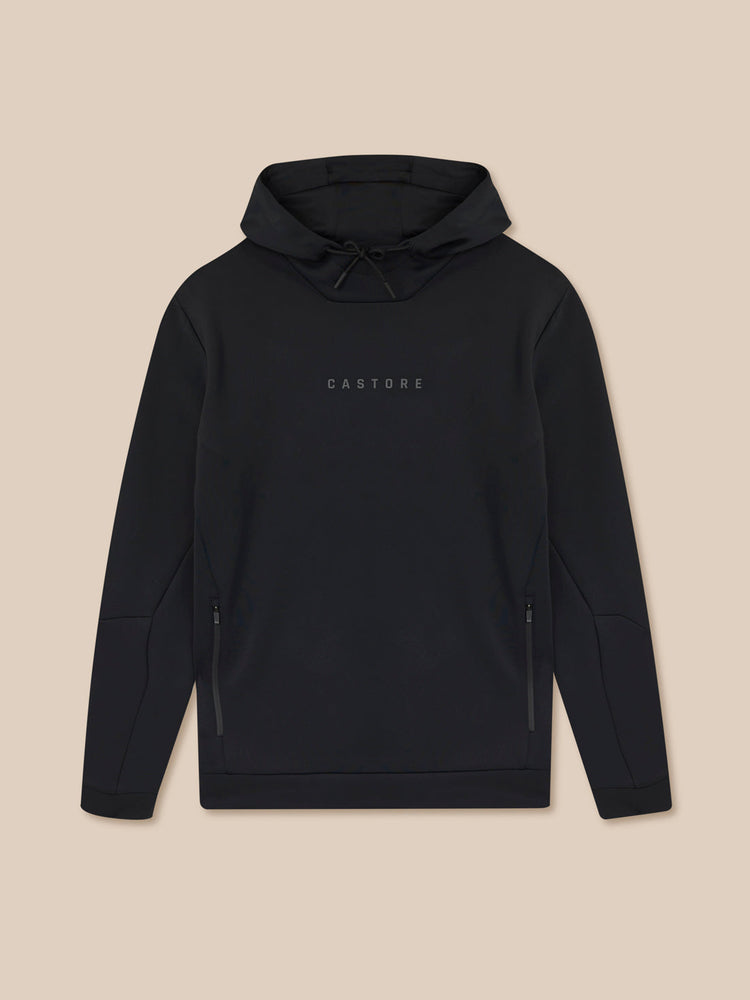 Hombre Flex Sudadera de Manga Larga con Capucha - Negro