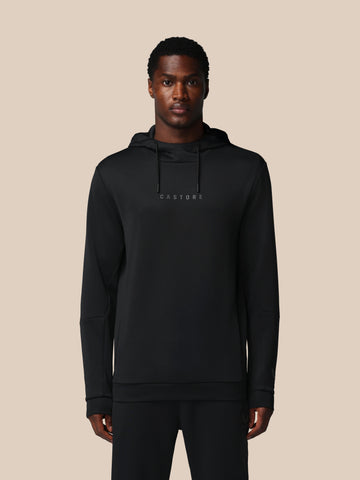 Hombre Flex Sudadera de Manga Larga con Capucha - Negro
