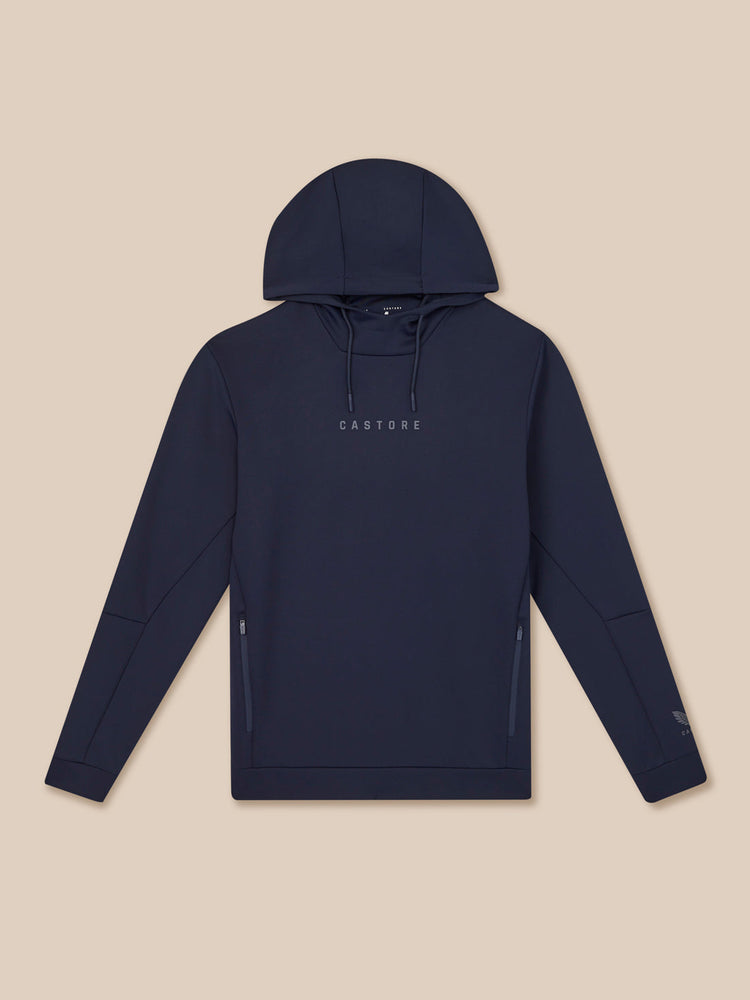 Hombre Flex Sudadera de Manga Larga con Capucha - Azul Marino