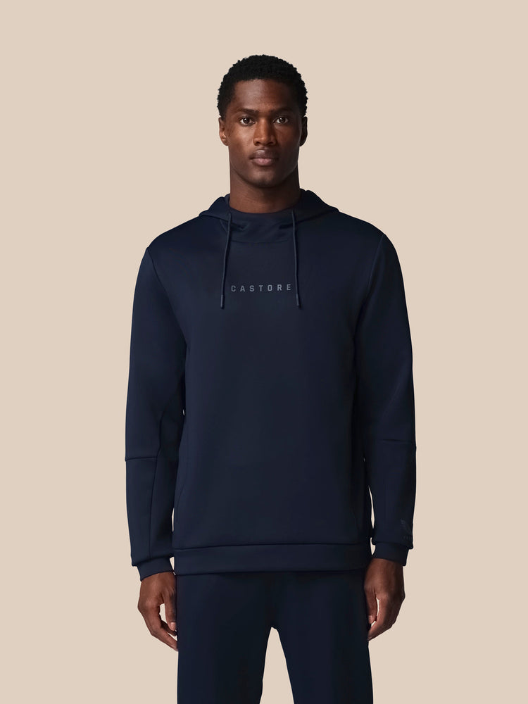 Hombre Flex Sudadera de Manga Larga con Capucha - Azul Marino