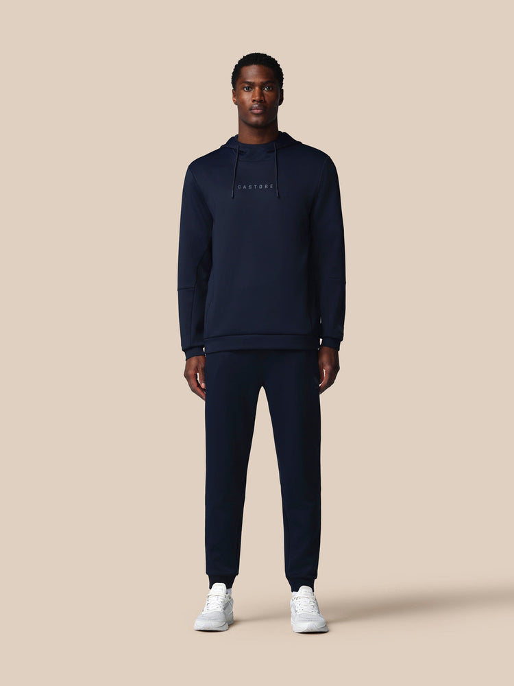 Hombre Flex Sudadera de Manga Larga con Capucha - Azul Marino
