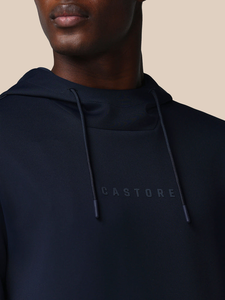 Hombre Flex Sudadera de Manga Larga con Capucha - Azul Marino