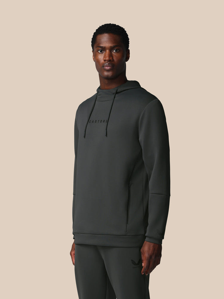 Hombre Flex Sudadera de Manga Larga con Capucha - Gunmetal