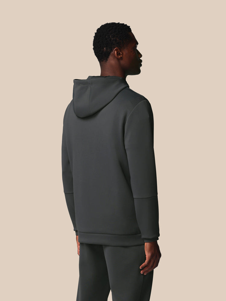 Hombre Flex Sudadera de Manga Larga con Capucha - Gunmetal
