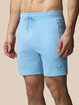 Hombre Flex Pantalón Corto - Sky Azul