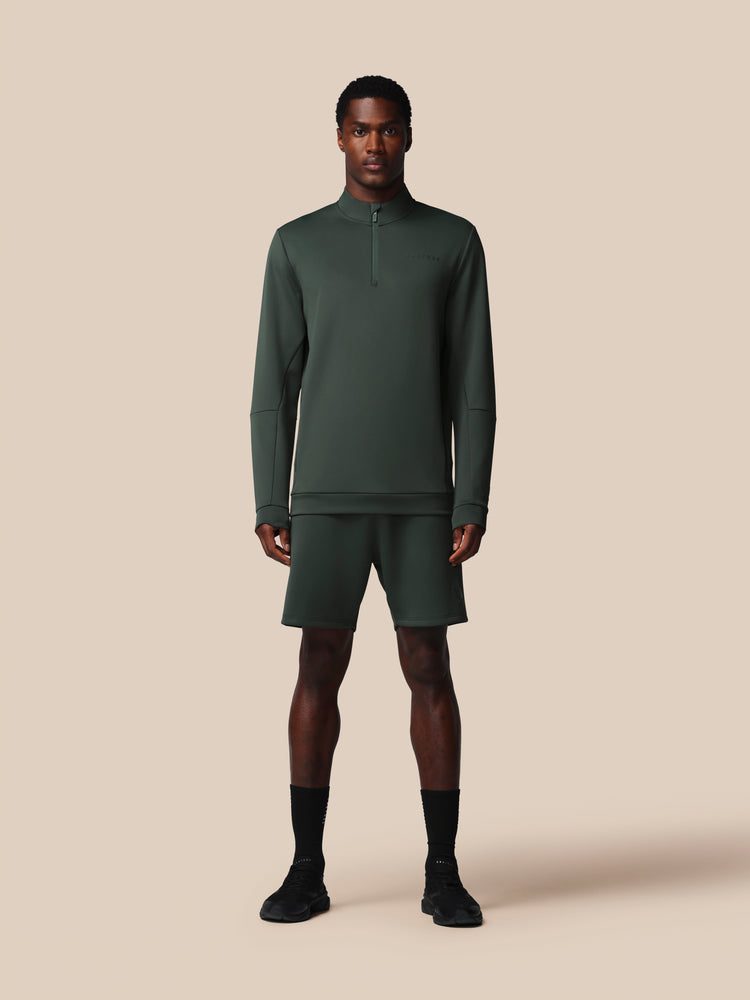 Hombre Flex Pantalón Corto - Verde Oscuro