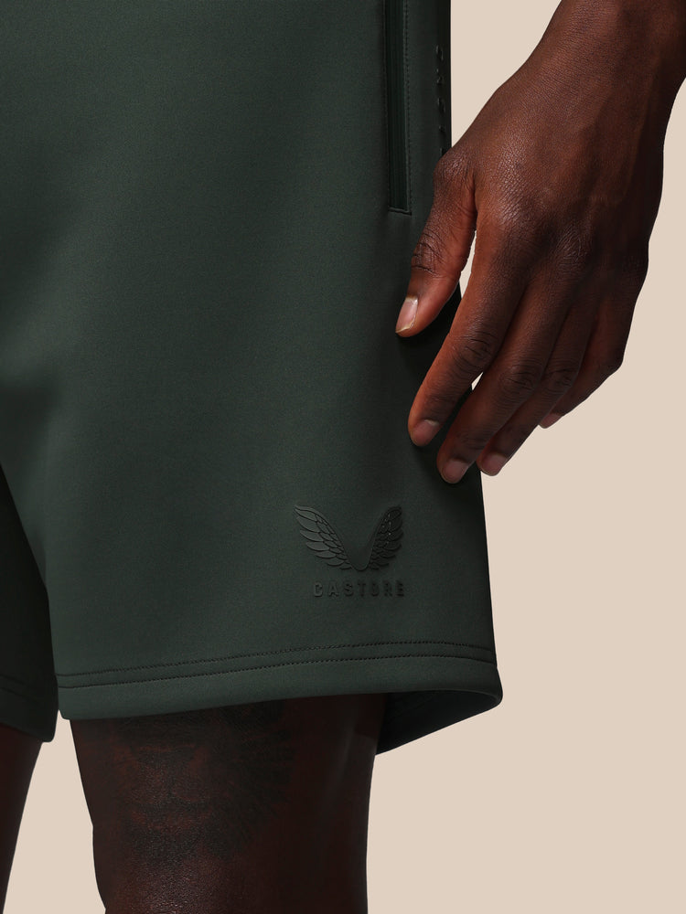 Hombre Flex Pantalón Corto - Verde Oscuro