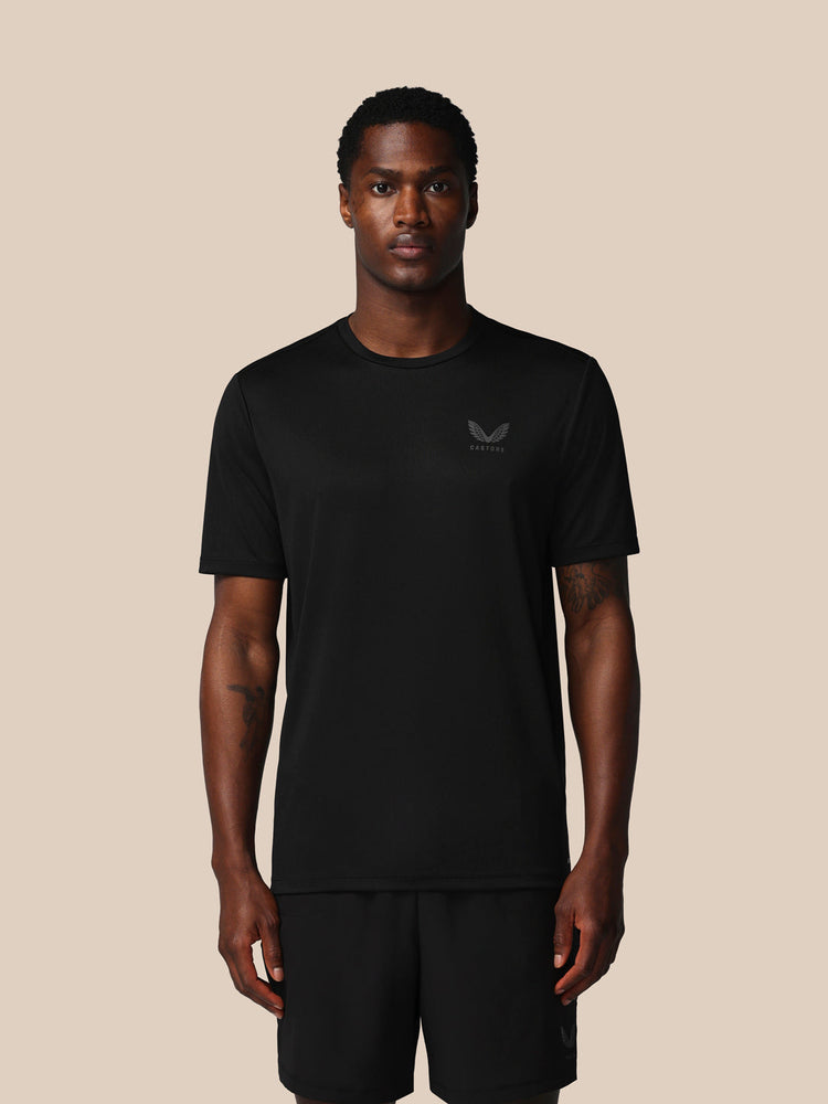 Hombre Adapt Camisa de Manga Corta - Negro