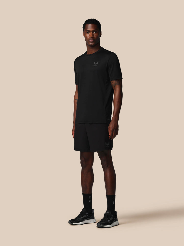 Hombre Adapt Camisa de Manga Corta - Negro