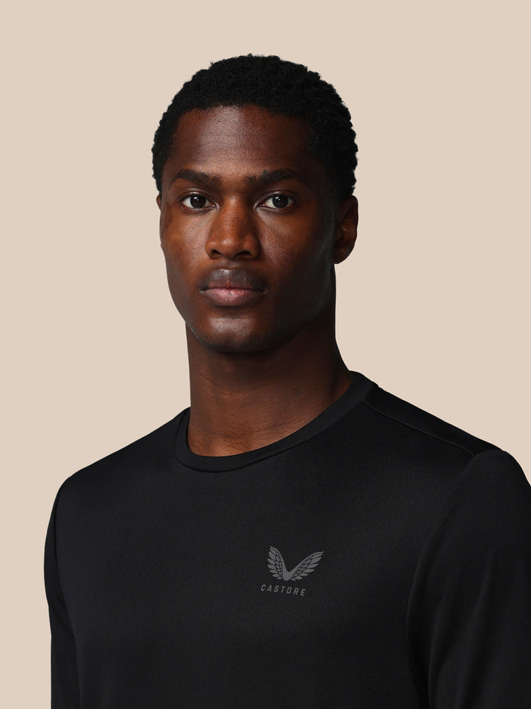 Hombre Adapt Camisa de Manga Corta - Negro