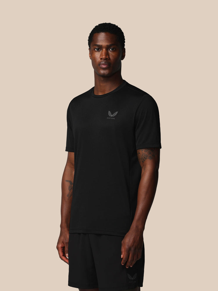 Hombre Adapt Camisa de Manga Corta - Negro
