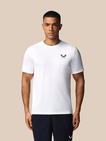 Hombre Adapt Camisa de Manga Corta - Blanco