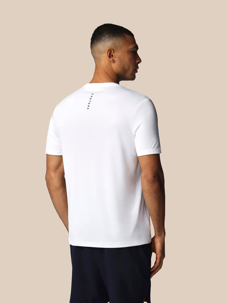 Hombre Adapt Camisa de Manga Corta - Blanco
