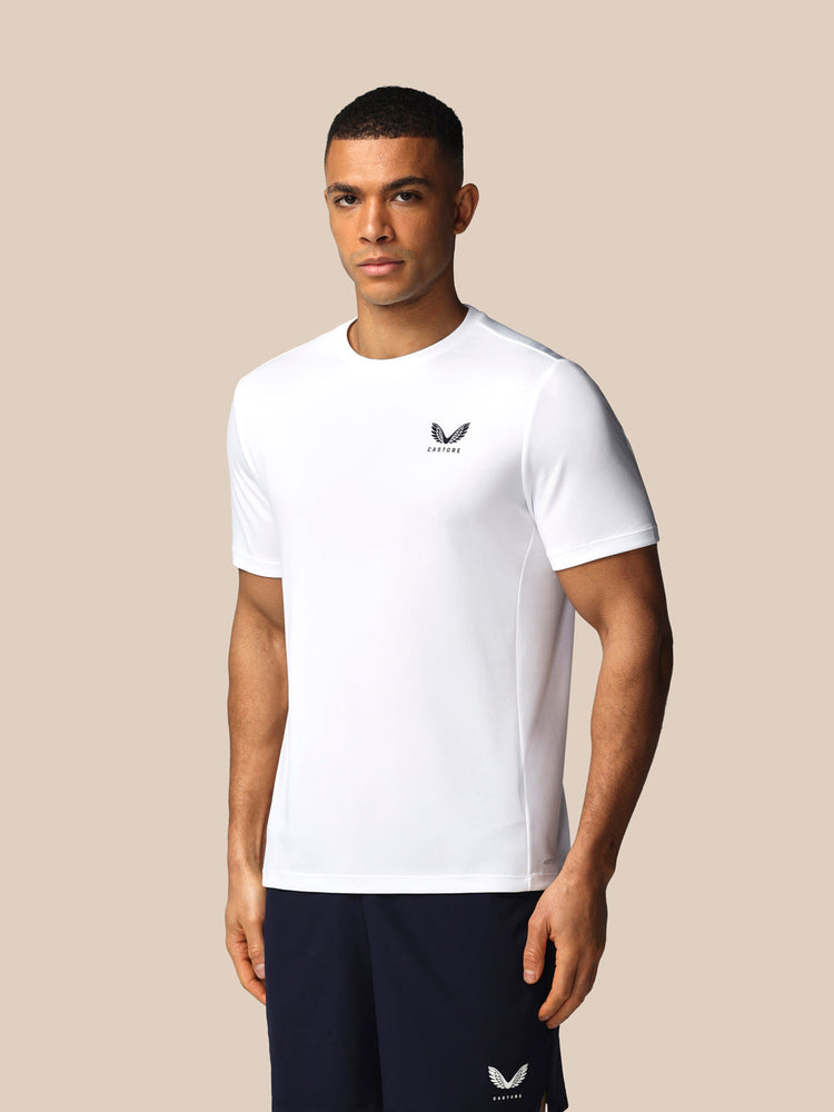 Hombre Adapt Camisa de Manga Corta - Blanco