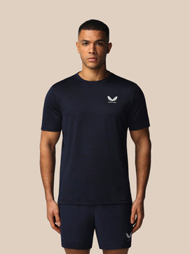 Hombre Adapt Camisa de Manga Corta - Azul Marino