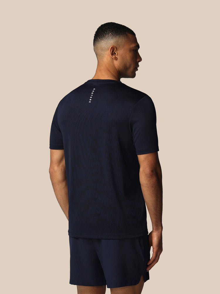 Hombre Adapt Camisa de Manga Corta - Azul Marino