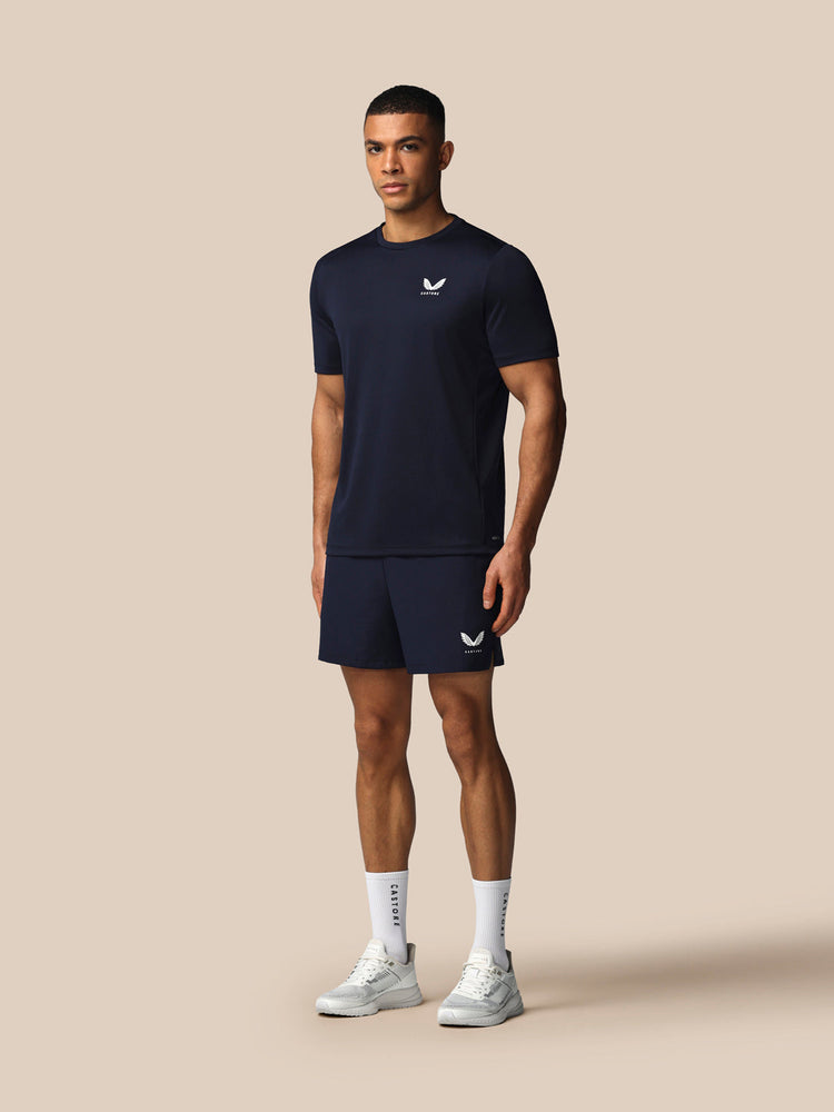 Hombre Adapt Camisa de Manga Corta - Azul Marino