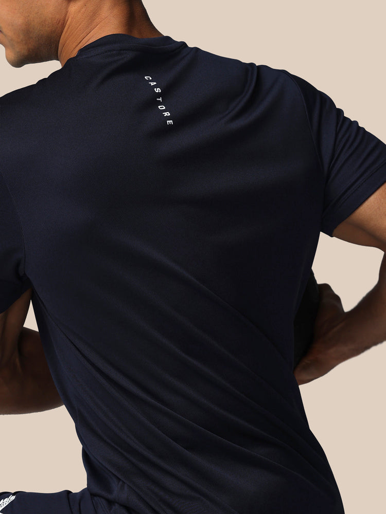 Hombre Adapt Camisa de Manga Corta - Azul Marino