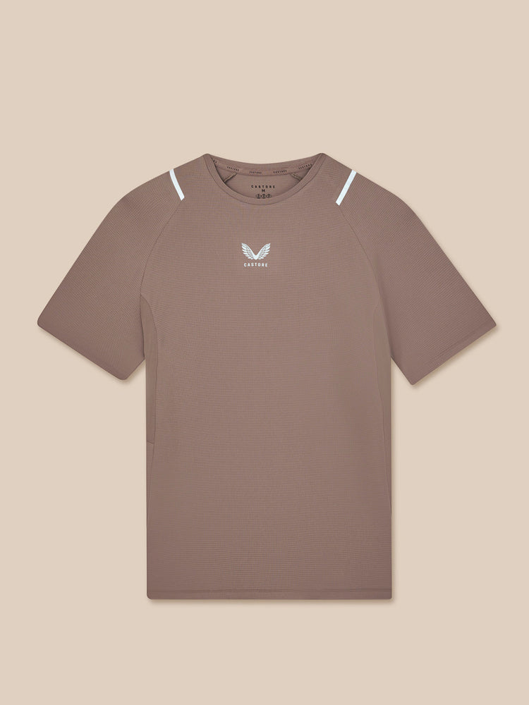 Hombre Apex Training Camiseta - Deep Taupe