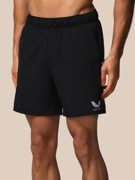 Hombre Apex 6" Pantalón Corto con Calzoncillo Interior - Negro