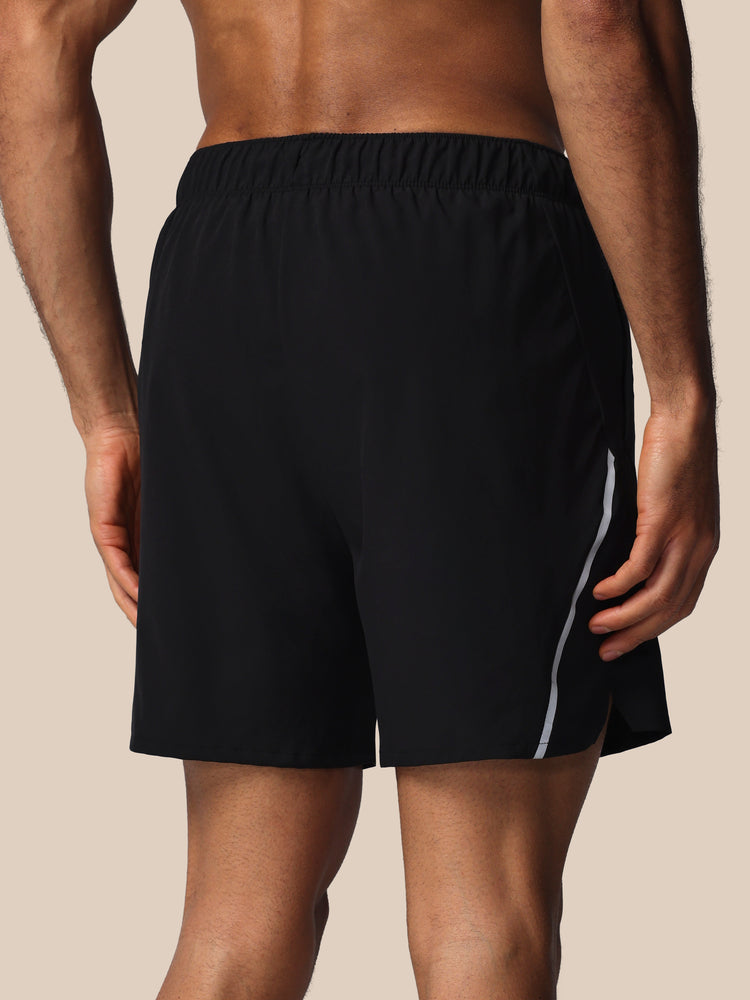 Hombre Apex 6" Pantalón Corto con Calzoncillo Interior - Negro