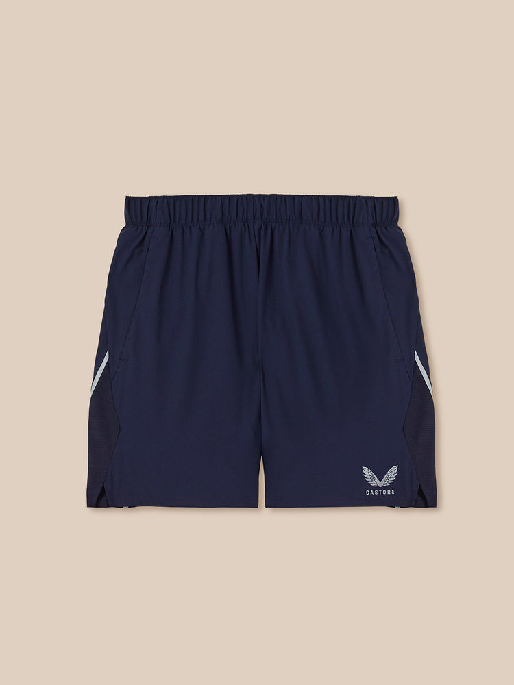 Hombre Apex 6" Pantalón Corto con Calzoncillo Interior - Azul Marino