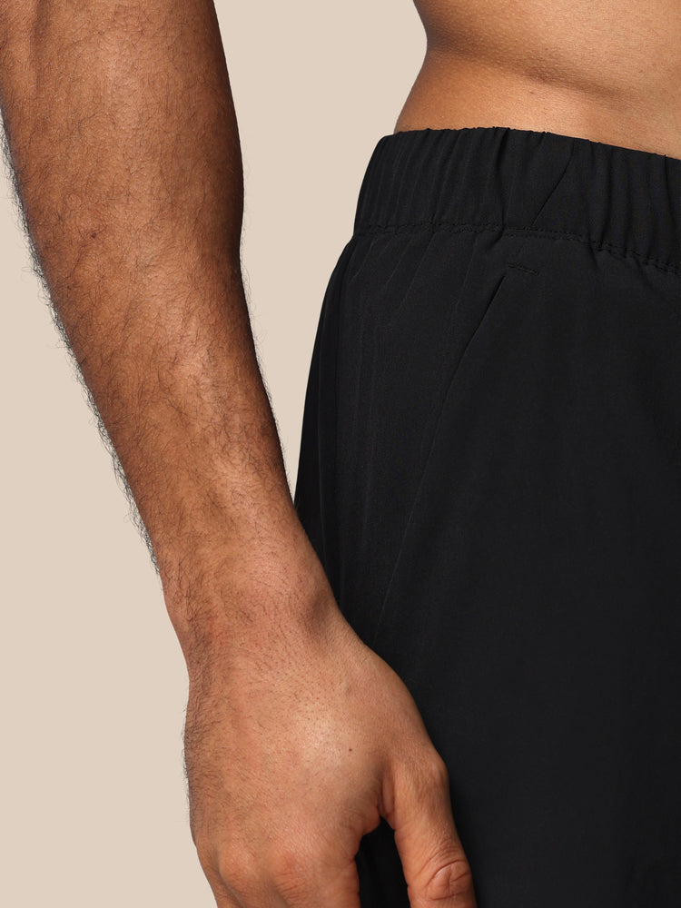 Hombre Apex 2-in-1 Pantalón Corto Tejido -Negro