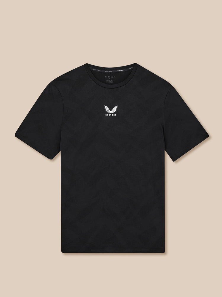 Hombre Apex Engineered Camisa de Manga Corta - Negro