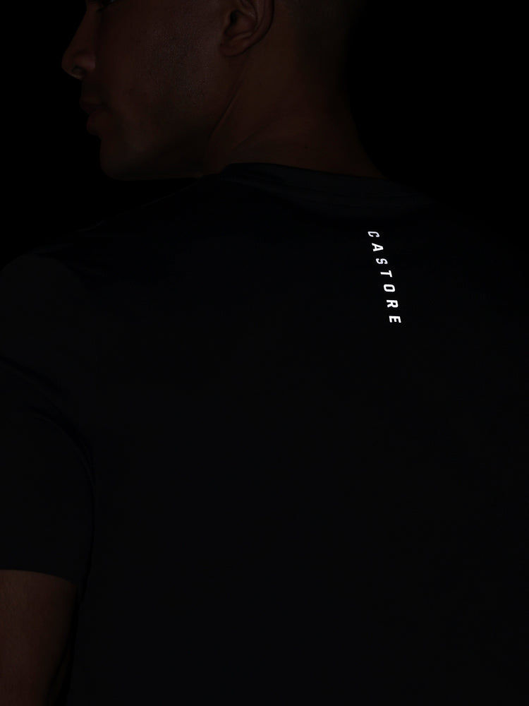 Hombre Apex Engineered Camisa de Manga Corta - Negro