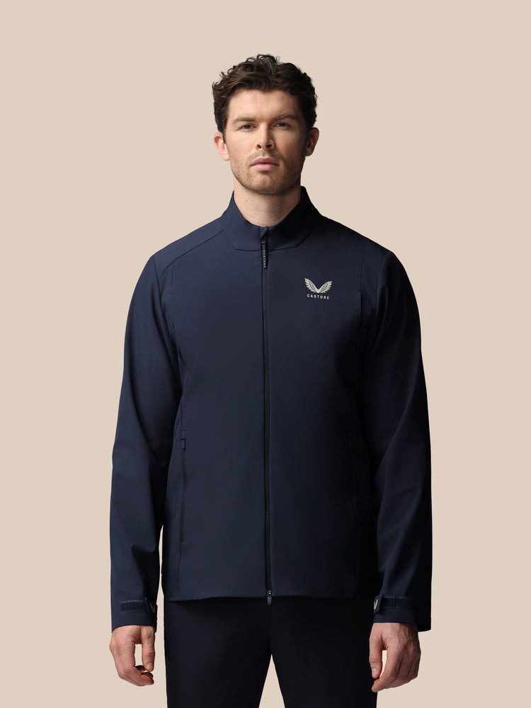 Hombre Golf LVS Chaqueta Tejida - Azul Marino