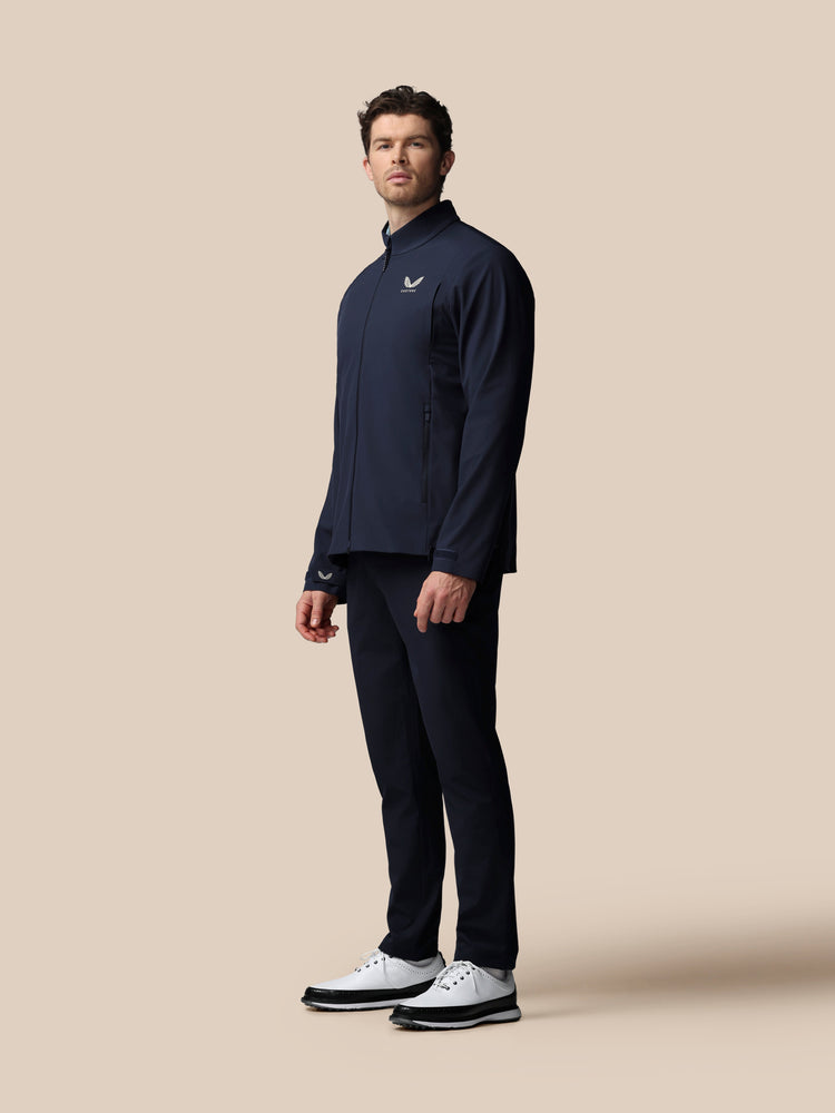 Hombre Golf LVS Chaqueta Tejida - Azul Marino