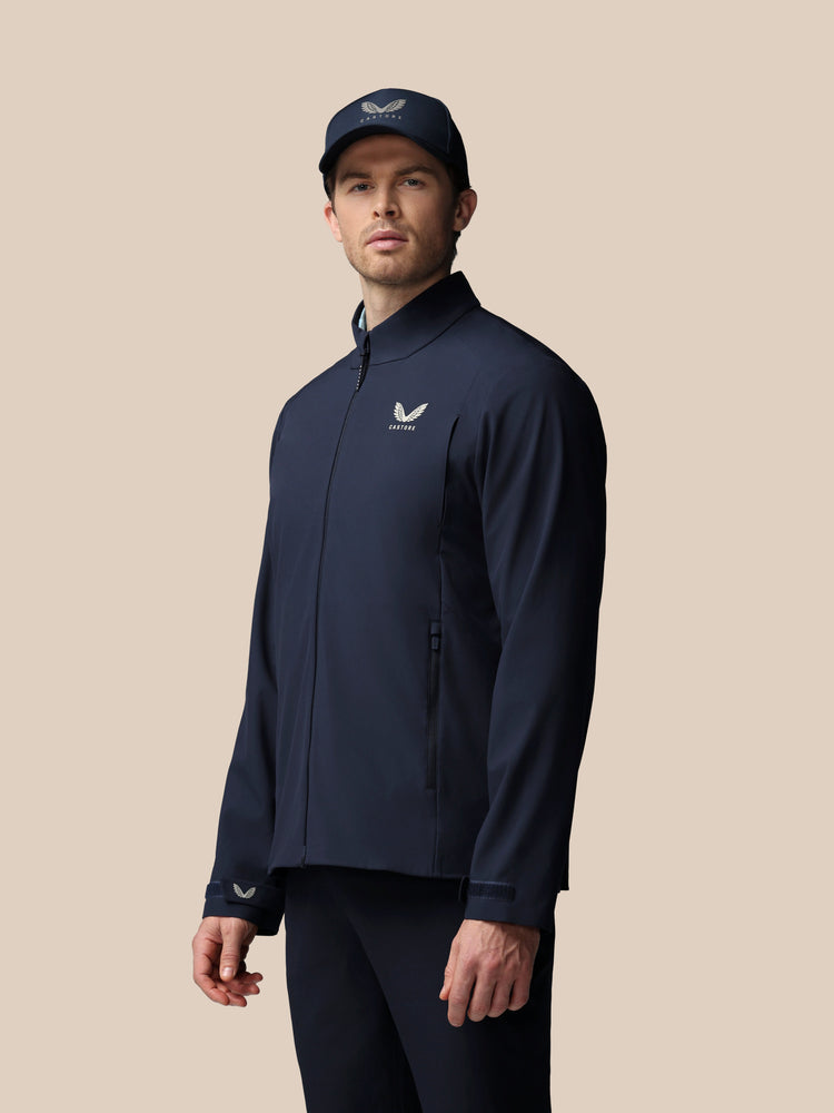 Hombre Golf LVS Chaqueta Tejida - Azul Marino