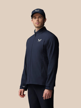 Hombre Golf LVS Chaqueta Tejida - Azul Marino