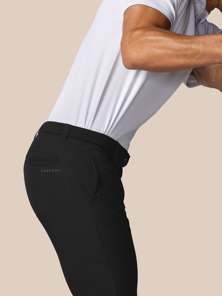 Hombre Golf Pantalones - Negro