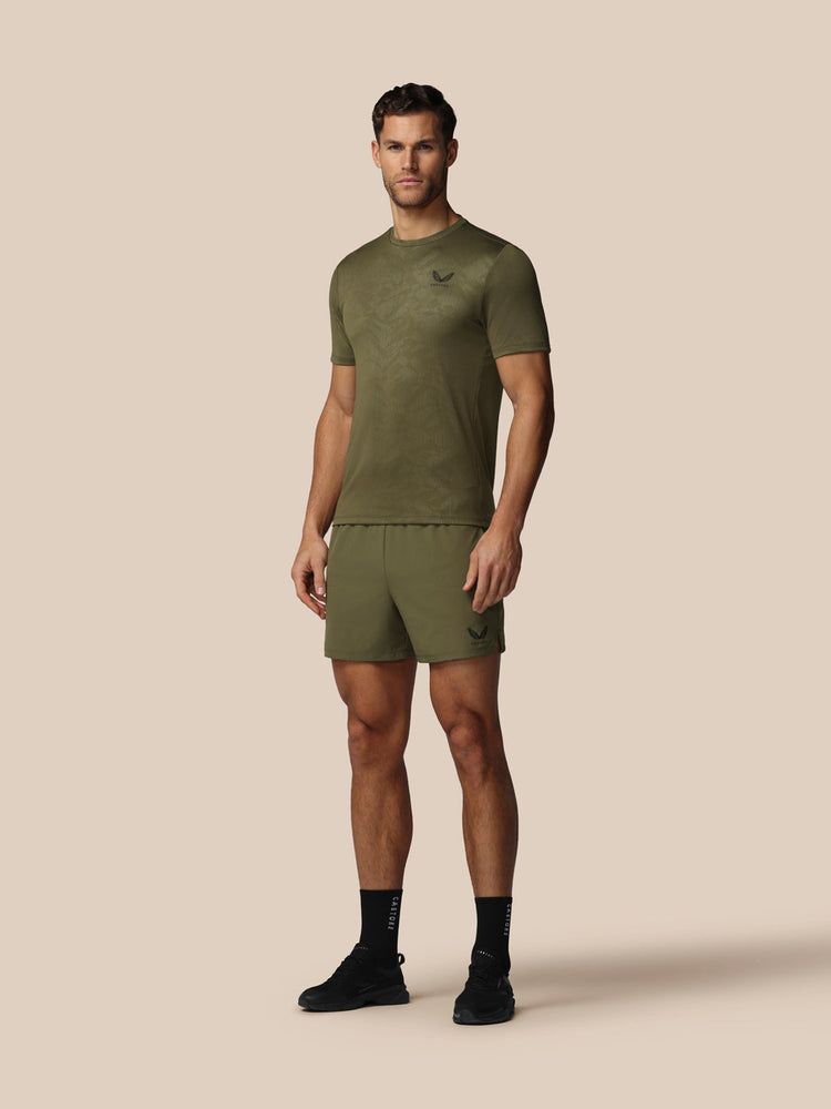 Hombre Adapt Training 5'' Pantalón Corto - Ivy Green