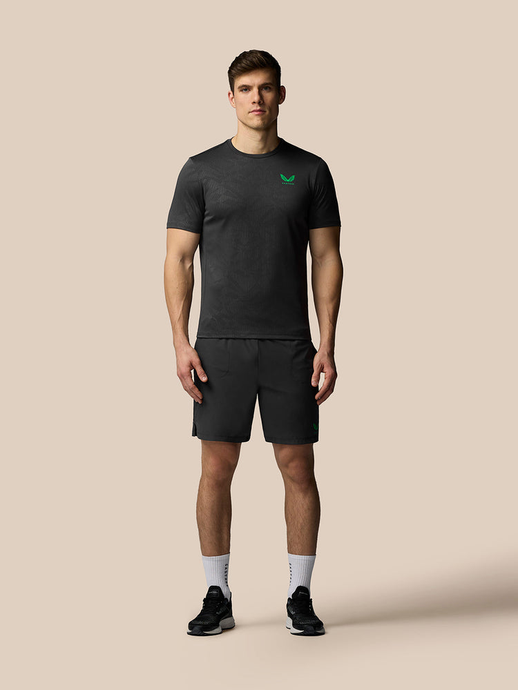 Hombre Adapt Training Pantalón Corto - Gunmetal